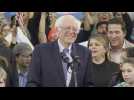 Bernie thanks New Hampshire "for a great victory" in primary election