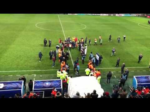 Belfort – Rennes en quart de finale de la Coupe de France au stade Bonal : les Rennais font une haie d'honneur