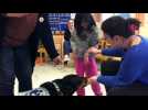 Iko à la rencontre des enfants de l'IME de Valmont