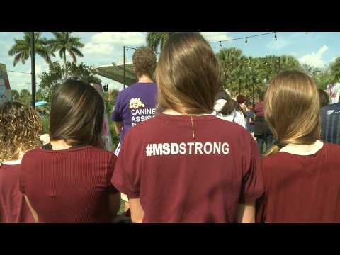 Parkland holds moment of silence for shooting victims on two-year anniversary
