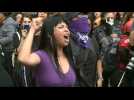 Mexicans protest against gender violence after murder of young woman