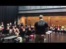 30 secondes avec les élèves des classes orchestres de l'école Vincent-Auriol de Saint-Dié-des-Vosges