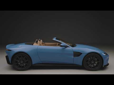 Aston Martin Vantage Roadster Exterior Design in Studio
