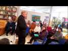 Bar-le-Duc : visite de Mgr Jean-Paul Gusching, évêque de Verdun, au Secours catholique.