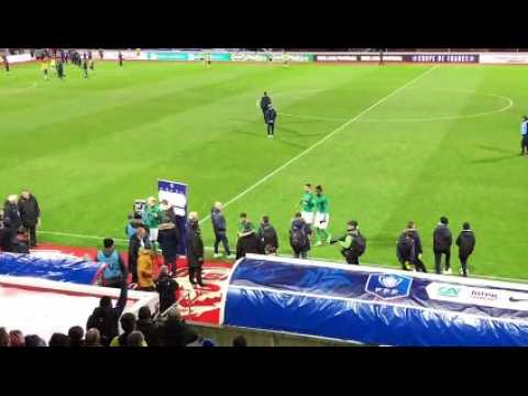 Épinal – Saint-Étienne en quart de finale de la Coupe de France au stade Marcel-Picot : sortie sous les sifflets