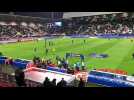 Épinal – Saint-Étienne en quart de finale de la Coupe de France au stade Marcel-Picot : les joueurs terminent leur entraînement