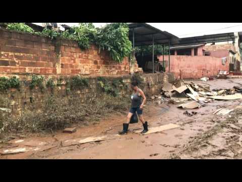 Brazil residents survey damage after floods killed 45