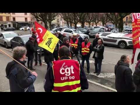 L’audience solennelle de rentrée du tribunal de Belfort perturbée