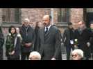 French PM Philippe lays wreath at Aushwitz-Birkenau Death Wall