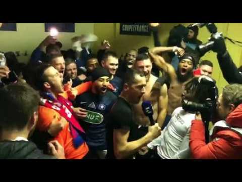 Coupe de France (8e de finale) : Belfort élimine Montpellier, la joie dans le vestiaire