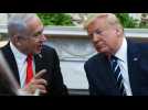 Watch: Trump and Netanyahu unveil Middle East peace plan