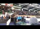 Belfort - Montpellier en Coupe de France : l'entrée des joueurs