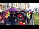 270 manifestants défilent sous la pluie à Belfort