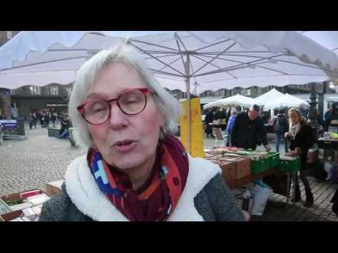 Manifestation antispéciste à Strasbourg, place Kléber