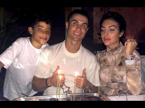 Cristiano Ronaldo celebrates his 35th birthday with his family
