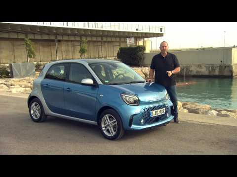 smart forfour - Facelift for the small electric city car