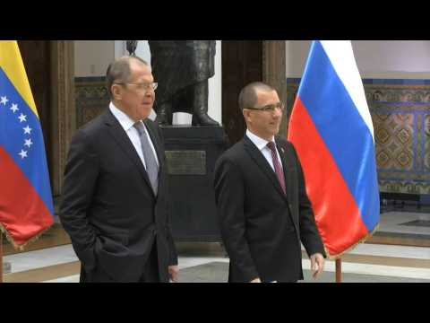 Russian Foreign minister meets Venezuelan counterpart in Caracas