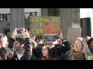 Youth for climate march takes place in Brussels
