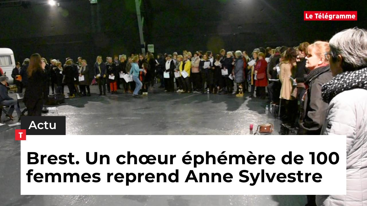 Brest. Un chœur éphémère de 100 femmes reprend Anne Sylvestre (Le Télégramme)