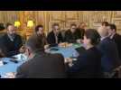 Crisis meeting in Matignon/Coronavirus: roundtable