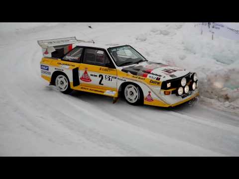 Audi Drifts on ice - The GP Ice Race