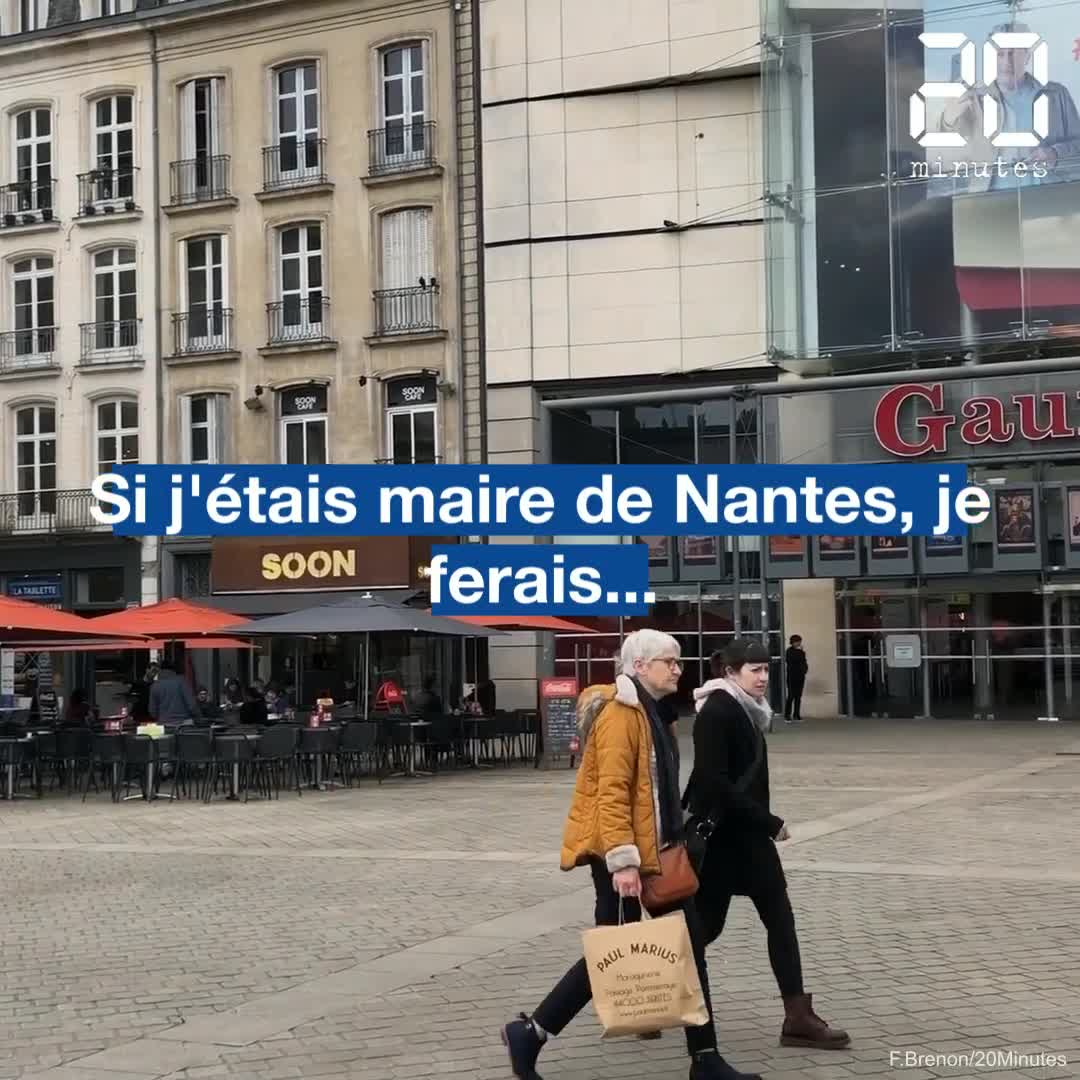 Municipales 2020 à Nantes : « Si j'étais maire, je ferais... », des habitants font leurs propositions