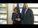 EU Council President welcomes US Speaker of the House in Brussels