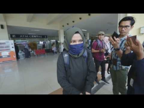 Indonesian Wuhan evacuees head home from Natuna quarantine