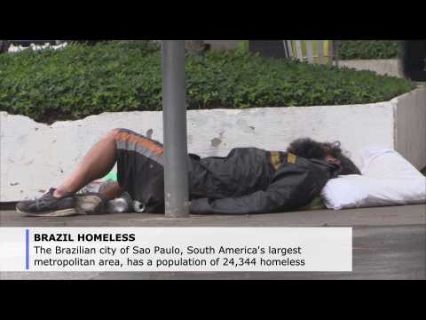 Living on the street in Brazil's wealthiest city