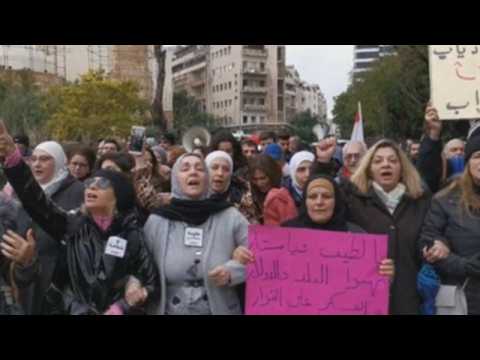 Anti-government protests continue in Beirut
