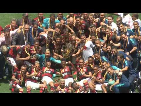 Flamengo beats Atlético Paranaense 3-0 and wins its first 2020 title