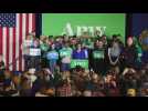 Amy Klobuchar, Elizabeth Warren hold rallies in New Hampshire