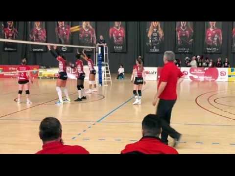 Volley-ball : le point qui envoie les Louves de Saint-Dié en play-off d’Elite