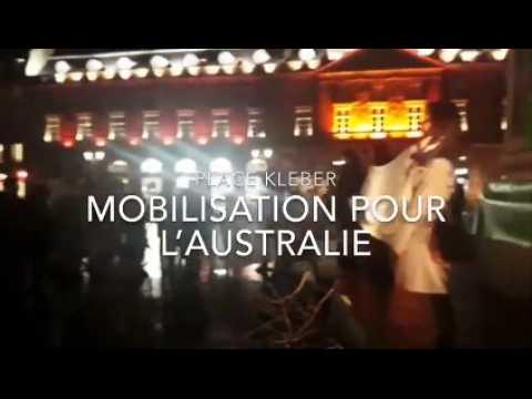 Rassemblement pour l'Australie à Strasbourg