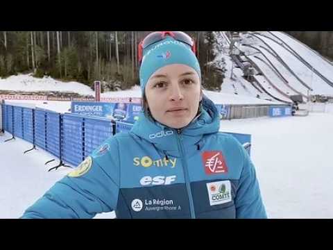 Biathlon : un magnifique relais pour Célia Aymonier et l'équipe de France