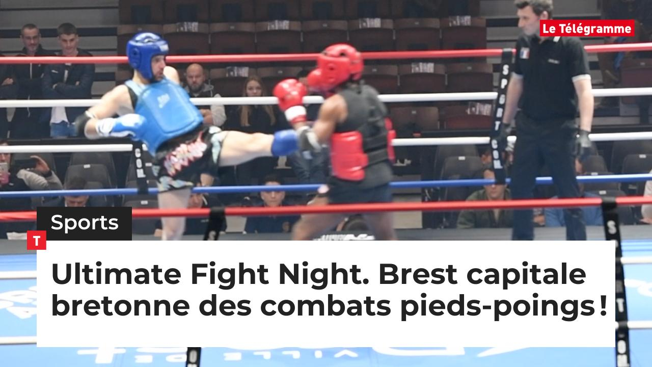 Ultimate Fight Night. Brest capitale bretonne des combats pieds-poings ! (Le Télégramme)