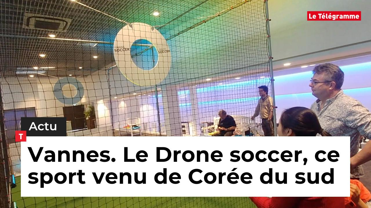 Vannes. Le Drone soccer, ce sport venu de Corée du sud (Le Télégramme)