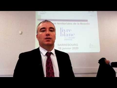 Le livre blanc de la sécurité présenté aux acteurs du Pays de Sarrebourg