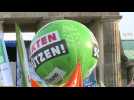 Demonstrations in Berlin over agricultural reform - Label : AFPTV - First images - Category : Business
