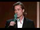 Brad Pitt and Jennifer Aniston reunite at SAG Awards