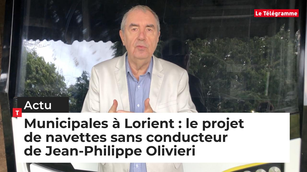 Municipales à Lorient : le projet de navettes sans conducteur de Jean-Philippe Olivieri (Le Télégramme)