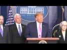 Trump says risk of coronavirus to US 'very low' - Label : AFPTV - First images - Category : News