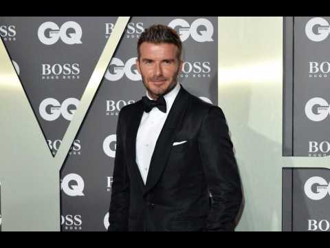 David Beckham 'proud' of Prince Harry