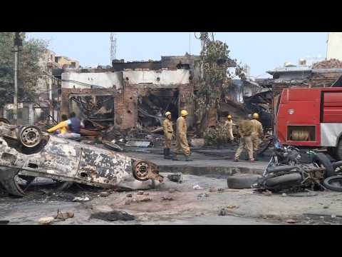 Parts of Delhi resemble war zone aftermath after deadly riots
