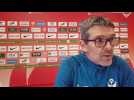 ASNL : le coach Jean-Louis Garcia et le milieu Grégoire Lefebvre parlent du départ de Jean-Michel Roussier et du match contre Clermont