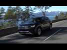 2020 Volkswagen Atlas Cross Sport in Tourmaline Blue Driving Video