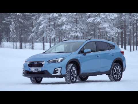 The new Subaru XV ECO HYBRID Offroad Snow driving