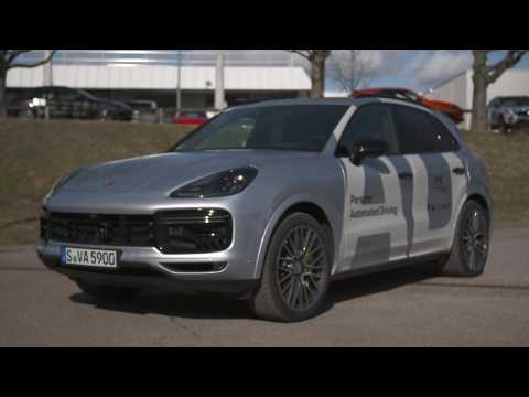 Porsche Autonomous Driving in the Workshop