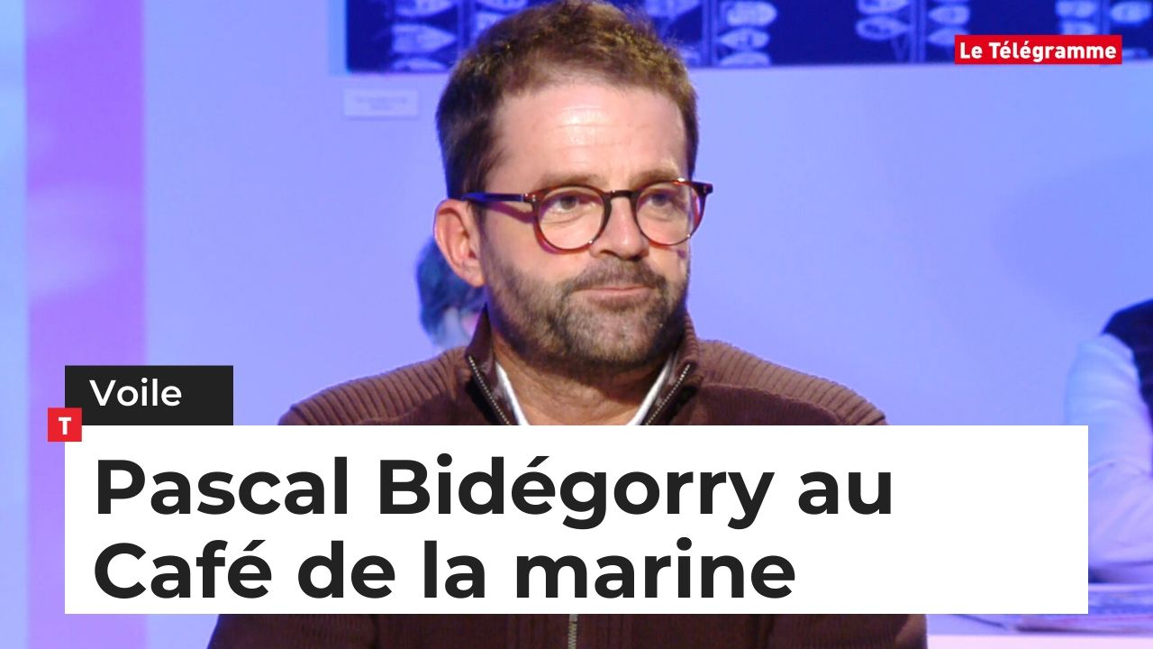 Pascal Bidégorry au Café de la marine (Le Télégramme)