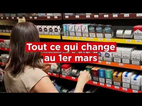 Tout ce qui change au 1er mars !